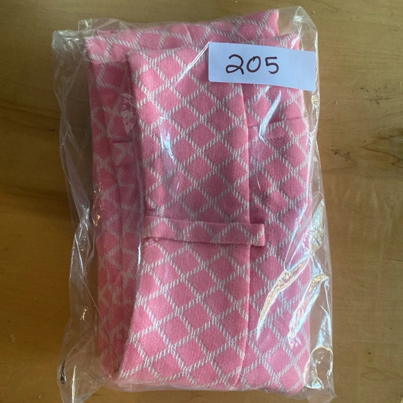 ANN TAYLOR pink diamond pattern shorts Sz 6 - Picture 10 of 10